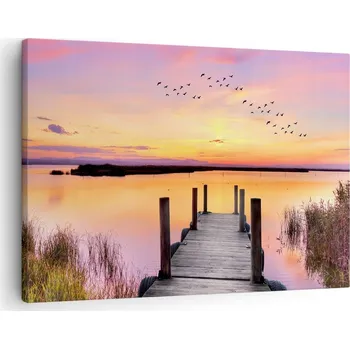 Obraz Obraz na plátně do obýváku, ložnice 70x50 krajina foto obrazy na zeď