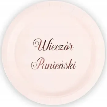 Jednorázové nádobí Papírové talířky PartyPal 6 ks