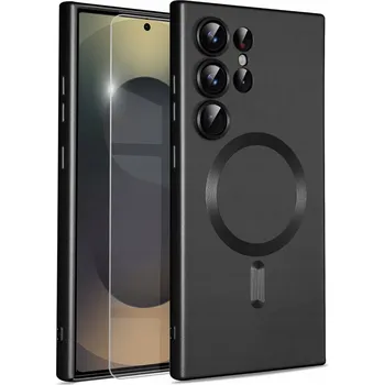 Pouzdro na mobilní telefon Zadní Kryt Erbord pro Samsung Galaxy S25 Ultra, černý