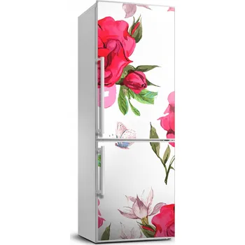 Fototapeta Samolepící dýha na ledničku Červené růže 70x190