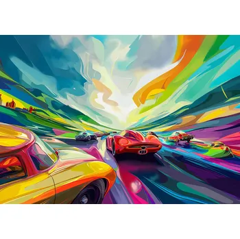 Plakát Plakát Závod u Barů bez rámu 42 x 29,7 cm