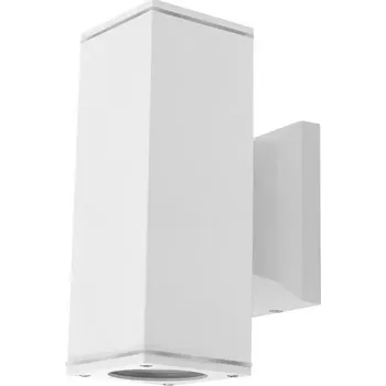 Venkovní osvětlení LED fasádní svítidlo venkovní nástěnné 2xGU10 IP65 Bílé