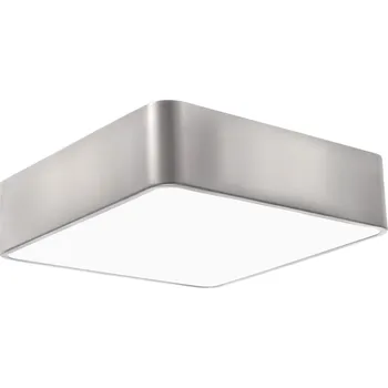 Stříbrné stropní světlo Nova Luce Ragu 36 x 36 cm