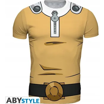 Pánské tričko ONE PUNCH MAN - pánské tričko “Saitama" - L