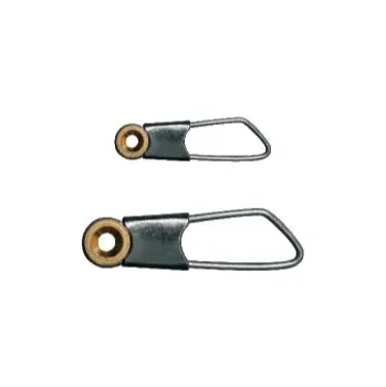 Cralusso Průjezd s Karabinkou Brass Head Safety Snap 6 ks - S