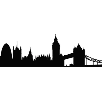 Obraz Samolepka na stěnu na zeď PANORAMA Londýn 150 cm