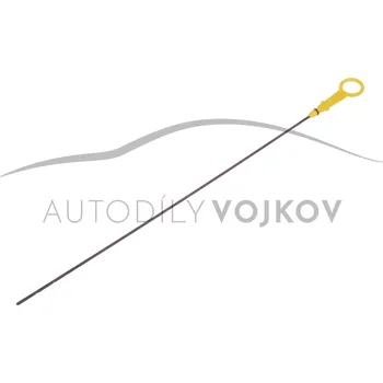 Olejová vana Měrka hladiny oleje Dacia Duster 2010 - 2017 1.5 dCi - K9K