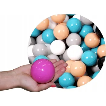 Suchý bazén MÍČKY DO BAZÉNU DĚTSKÉ HŘIŠTĚ KULIČKY 7CM 500ks