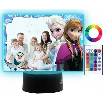 Lampička Plexido vícebarevná Noční lampa