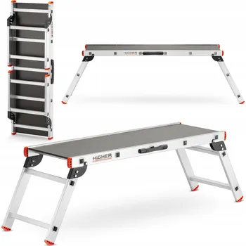 Žebřík Žebřík Higher hliníkový 1 x 2 do 150 kg