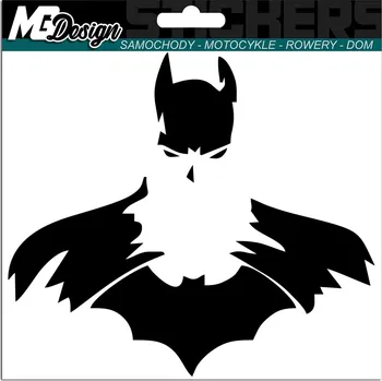 Samolepicí dekorace na vozidlo SAMOLEPKA na auto NETOPÝR POSTAVA HRDINA 13x15