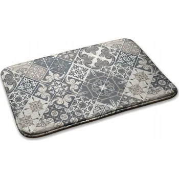 Koberec Měkký Podložkový Koberec Běhoun do Ložnice Vzorované Keramické Dlaždice