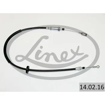 Lanko parkovací brzdy Tažné lanko, parkovací brzda LINEX 14.02.16