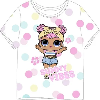 Chlapecké tričko DÍVČÍ TRIČKO LOL SURPRISE bílé 110