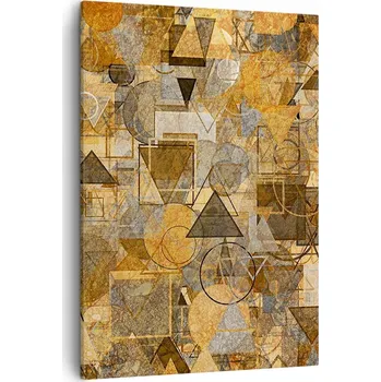 Obraz Obraz na plátně do obýváku ložnice 50x70 abstrakce obrazy na zeď