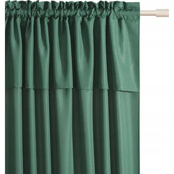 Obraz Hotový závěs do obývacího pokoje Mia 140x250 na pásce Room99 zelená