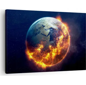 Obraz Obraz na plátně do obýváku, ložnice 70x50 kosmos foto obrazy na zeď