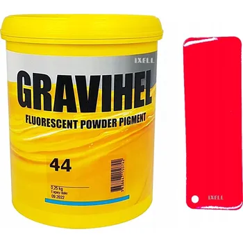 Lak na dřevo 44 RAL 3024 červená fluorescenční ZÁKLAD 1069