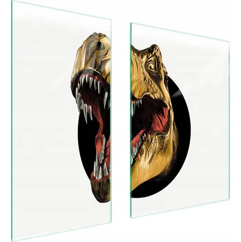 Kuchyňské prkénko Krájecí deska TMK ArtDeko sklo 2 ks