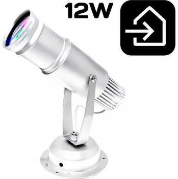 Projektor Reklamní projektor GOBO pro interiér s vlastním motivem, 12 W