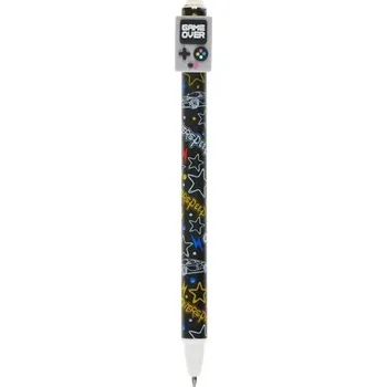 Propiska s gumovací modrou náplní MFP