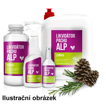 Pohlcovač pachu Likvidátor pachu ALP - Zvířata - Borovice Objem: 215 ml