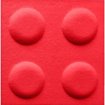 Obraz OBKLADOVÉ PANELY NA ZEĎ, DÍLKY 30X30, PLSTĚNÉ MĚKKÉ SOFT 9