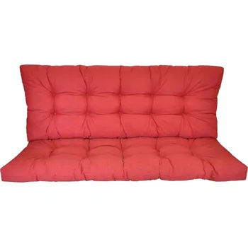 Podsedák Polštář AXIN 140 x 55 x 10 červený
