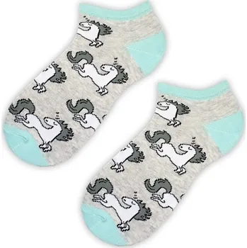 Dámské ponožky DÍVČÍ A DÁMSKÉ PONOŽKY JEDNOROŽEC uni