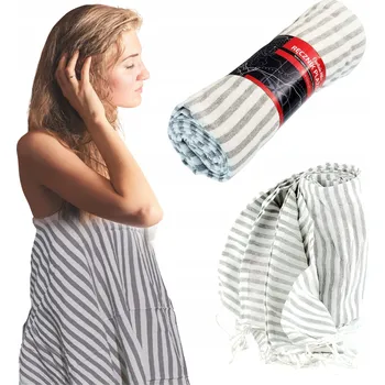 Ručník do sauny plážový bavlněný Fouta 90x180 cm Captain Mike