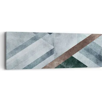 Obraz Obraz na plátně do obýváku ložnice 90x30 linie foto obrazy na zeď