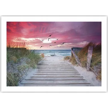 Obraz Plakát bez rámu do obýváku ložnice 70x50 krajina moderní módní obraz