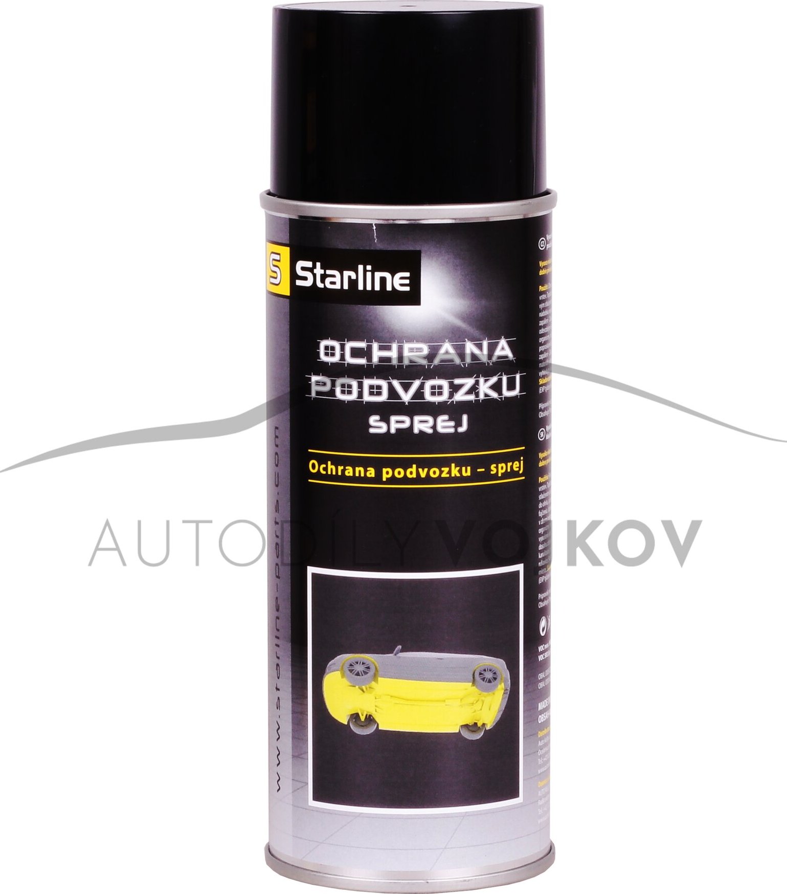 Ochrana podvozku, sprej 400 ml - černý