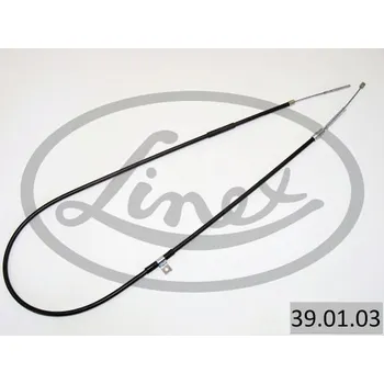 Lanko parkovací brzdy Tažné lanko, parkovací brzda LINEX 39.01.03