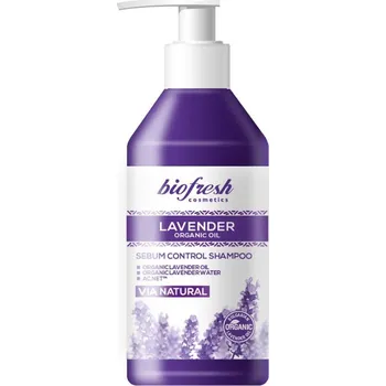 Šampon Šampón proti mastným vlasom s organickým levanduľovým olejom Lavender 300ml tekutá