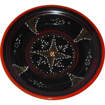 Talíř KRÁSNÝ ARABSKÝ BAREVNÝ DEZERTNÍ KULATÝ TALÍŘ 21 cm