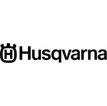 samolepka SAMOLEPKY LOGO logotyp HUSQVARNA na myčku, pilu, kufr, čerpadlo, sekačku 25 cm