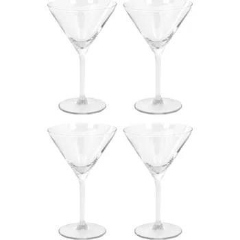 Sklenice EH Excellent Houseware Sklenice na Martini, 260 ml, 4 ks,