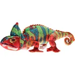 Mikro trading Chameleon plyšový - 55 cm - stojící, ohebné končetiny