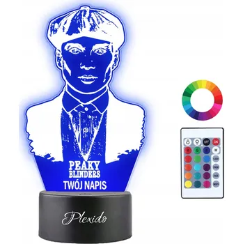 Lampička Noční lampa Plexido vícebarevná