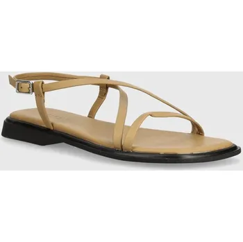 Dámské sandále Kožené sandály Vagabond Shoemakers IZZY dámské, béžová barva, 5713-201-13 5713.201.13 80X, EUR 36