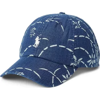 Kšiltovka Lněná kšiltovka Polo Ralph Lauren modrá barva, 211967359 55X, vel. ONE SIZE