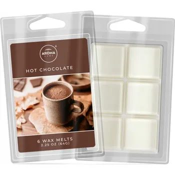 vonný vosk HORKÁ ČOKOLÁDA vosk do aromalampy AROMA Home 6 kostek