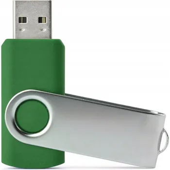 USB flash disk Flash disk Blue Collection Twister 8 GB USB 2.0 zelený