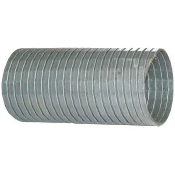 Ventilační potrubí HADICE METAFLEX POZINK - 120/124 mm - hadice pro vysoké teploty, (-40°/+400°C)