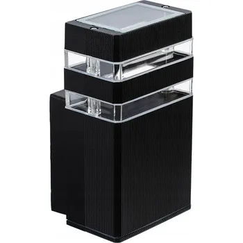 Nástěnné svítidlo VENKOVNÍ NÁSTĚNNÉ SVÍTIDLO FASÁDNÍ 1xGU10 LED černé