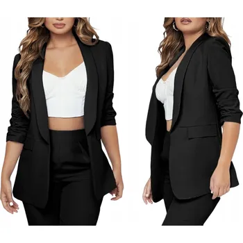 Dámské sako Sako bunda Alur s 3/4 rukávem, velikost XXL