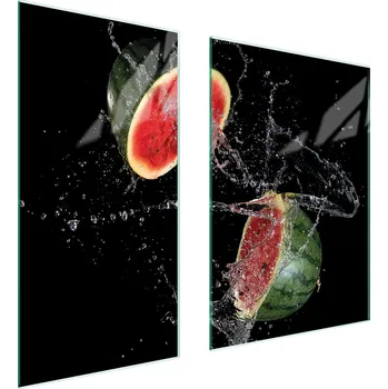 Kuchyňské prkénko Krájecí deska TMK ArtDeko sklo 2 ks