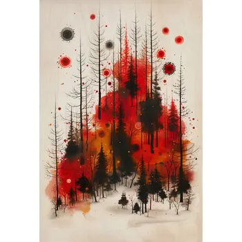 Plakát Plakát Světlo v temnotě bez rámu 61 x 90,5 cm