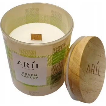 Svíčka Parafínová vonná svíčka GREEN VALLEY Aril